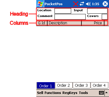 Configure PocketPos Display