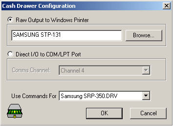 Cash Drawer Configuration