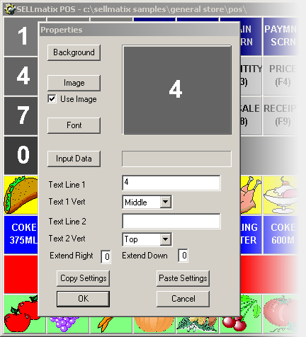 edit image button. To modify/edit a button, right-click on the button with the mouse, 