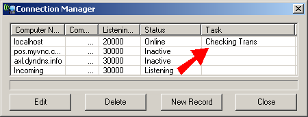 No Transactions Waiting in Connection Manager