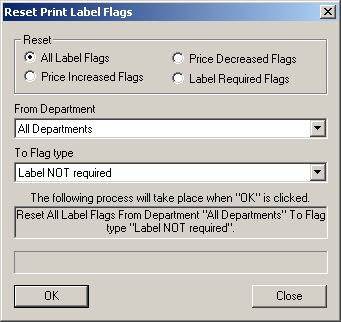 Language Selection Dialog